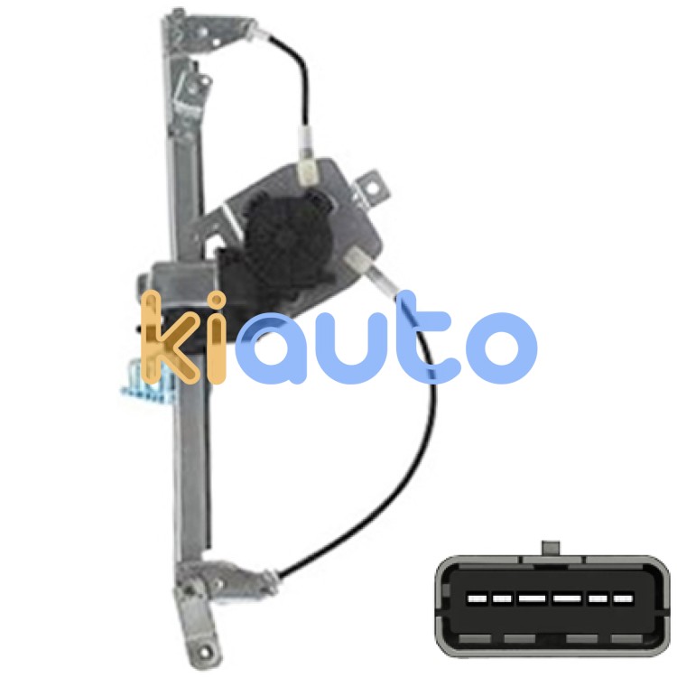 Elevalunas renault megane 2002-2006 4/5 puertas / familiar / electrico / con motor / confort / trasero izquierdo OE 8201010924