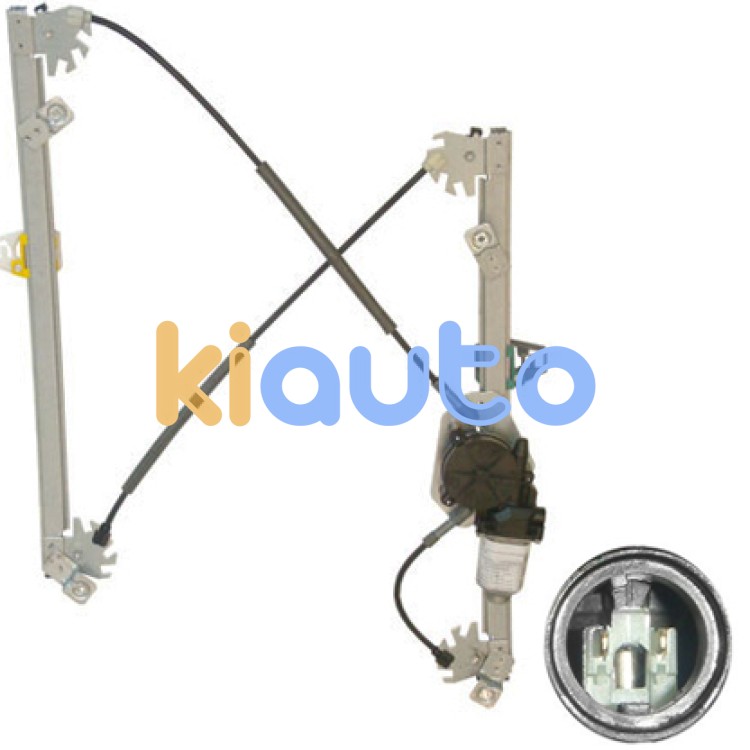 Elevalunas renault megane 2006-2008 4/5 puertas / familiar / electrico / con motor / 2 pins / delantero izquierdo OE 8200075940 / 8200478623