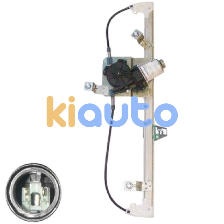 Elevalunas renault modus 2004-2008 electrico / con motor / 2 pins / delantero derecho OE 8200277578 / 8200478298 / 8200748375