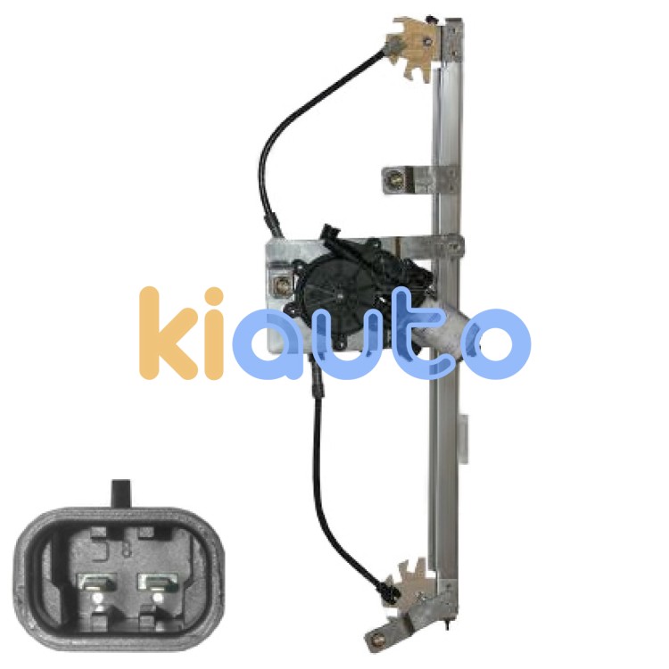 Elevalunas renault modus 2004-2008 electrico / con motor / 2 pins / trasero derecho OE 8200219261 / 8200478302 / 8200801329