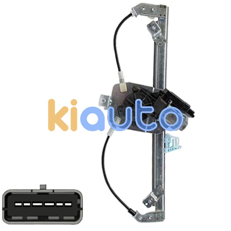 Elevalunas renault scenic 2006-2009 electrico / con motor / confort / trasero derecho OE 8200118857 / 8200646836 / 8201010934