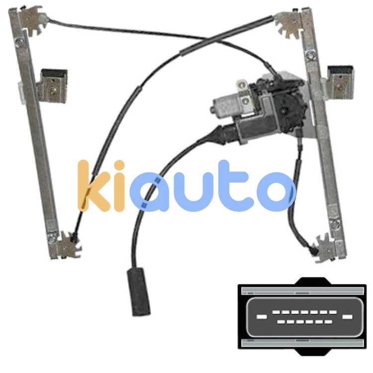 Elevalunas volkswagen golf iii 1992-1997 electrico / con motor / confort / 15 pins / delantero izquierdo OE 1H0837461A / 1H0837461C