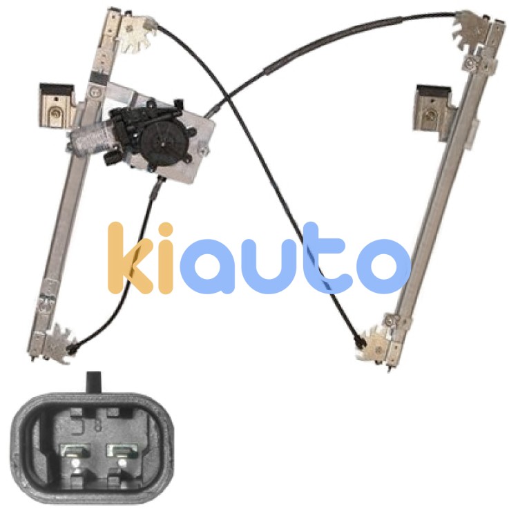 Elevalunas volkswagen polo 1995-1999 5 puertas / electrico / con motor / 2 pins / delantero derecho OE 6N4837462