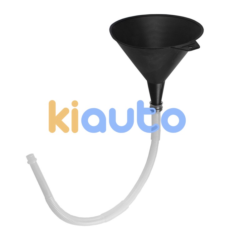 Embudo con tubo flexible