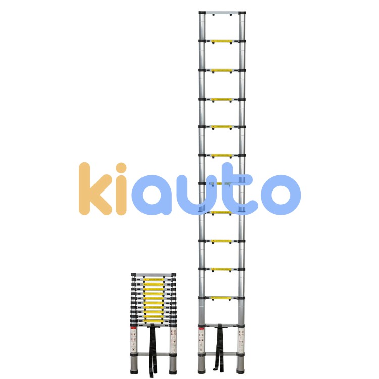 Escalera telescópica 12 peldaños