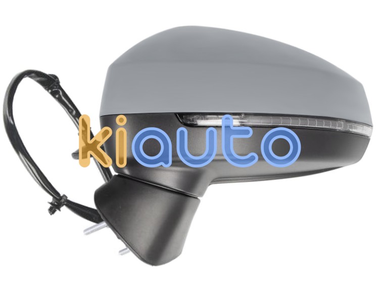 Espejo retrovisor audi a3 2012-2016 3/5 puertas / electrico / termico / piloto intermitente / abatible electricamente / side assist / imprimado / izquierdo OE 8V1857409G9B9 / 8V1857409AA9B9