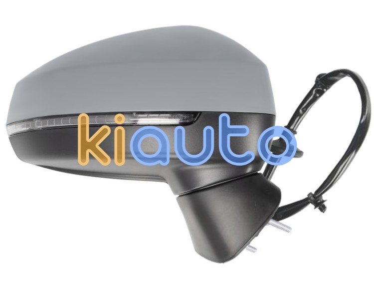 Espejo retrovisor audi a3 2012-2016 3/5 puertas / electrico / termico / piloto intermitente / abatible electricamente / side assist / memoria / imprimado / derecho OE 8V1857410G9B9 / 8V1857410AA9B9 / 8V1857410G9B9