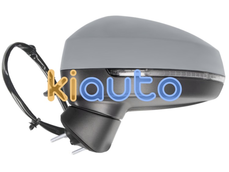 Espejo retrovisor audi a3 2016-2020 4 puertas / electrico / termico / piloto intermitente / abatible electricamente / side assist / imprimado / izquierdo OE 8V5857409F9B9 / 8V0857527EGRU / 8V1949145