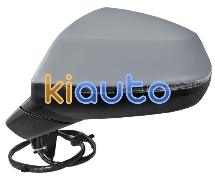 Espejo retrovisor audi q7 2019-2024 electrico / termico / piloto intermitente / memoria / abatible electricamente / side assist / imprimado / izquierdo OE 4M1857409AG9B9 / 4M1857409G9B9 / 4M1949145