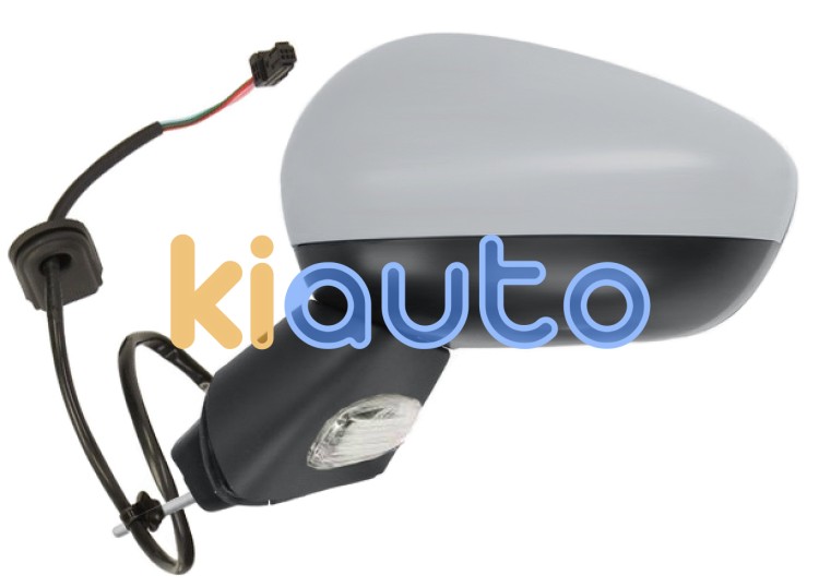 Espejo retrovisor citroen c3 2009-2013 electrico / base negra / termico / carcasa imprimada / izquierdo OE 8154AQ / 8151PN / 8151RV