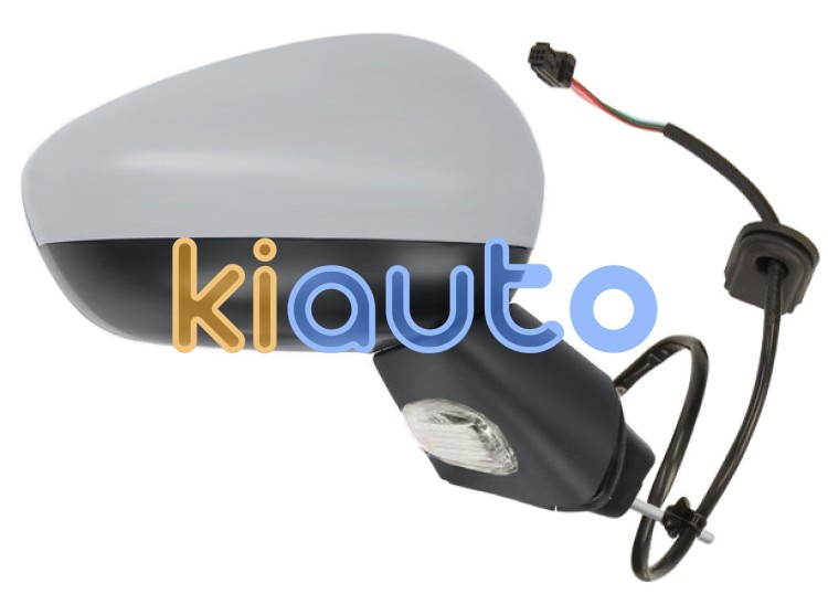 Espejo retrovisor citroen c3 2009-2013 electrico / base negra / termico / con sonda / carcasa imprimada / derecho OE 8154AR / 8151PP / 8151RW