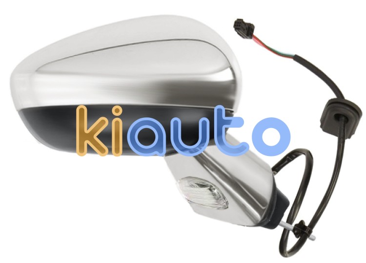 Espejo retrovisor citroen c3 2013-2016 electrico / base cromada / termico / con sonda / carcasa cromada / derecho OE 8154AT / 8151PP / 8151RW