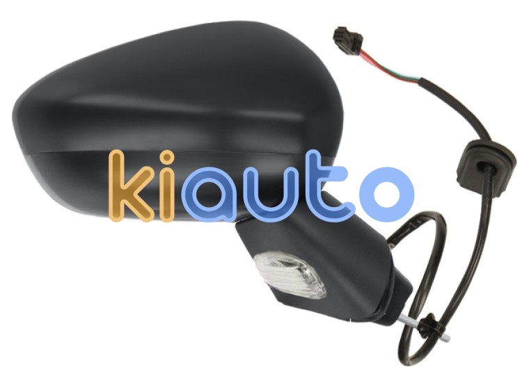 Espejo retrovisor citroen c3 2013-2016 electrico / base negra / con sonda / carcasa negra / derecho OE 8152J3 / 1608056580