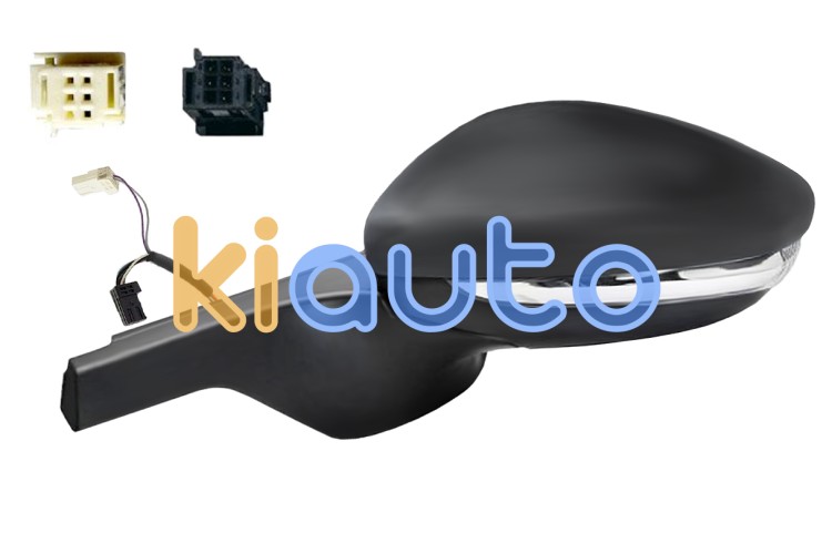 Espejo retrovisor citroen c3 2018-2020 conector negro/blanco / electrico / termico / piloto intermitente / abatible electricamente / side assist / izquierdo OE 16075127XT / 98267136XT