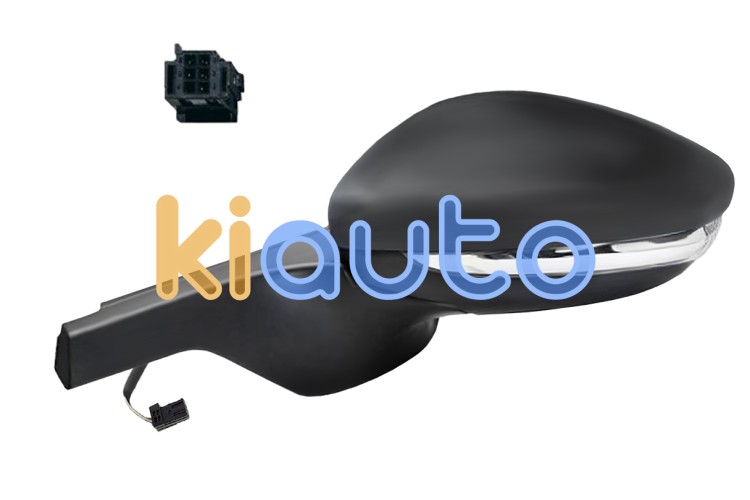 Espejo retrovisor citroen c3 2020-2024 conector negro/blanco / electrico / termico / piloto intermitente / izquierdo OE 98267134XT / 16075127XT
