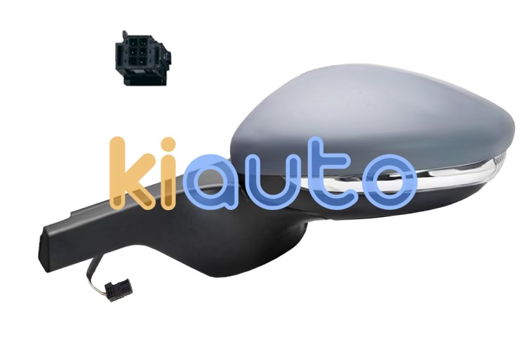 Espejo retrovisor citroen c3 2020-2024 conector negro / electrico / termico / piloto intermitente / imprimado / izquierdo OE 98267134XT / 1607512980 / 1607512580