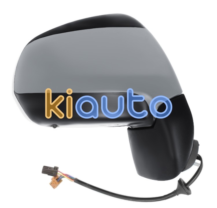 Espejo retrovisor citroen c3 picasso 2012-2017 base negro glossy / electrico / termico / abatible electricamente / 9 pins / con sonda / imprimado / derecho OE 8153XR