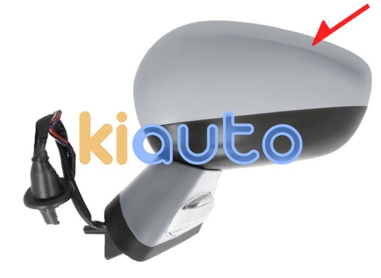 Espejo retrovisor citroen c4 2011-2018 electrico / base imprimada / termico / luz cortesia / abatible electricamente / memoria / carcasa imprimada / izquierdo OE 1608534680