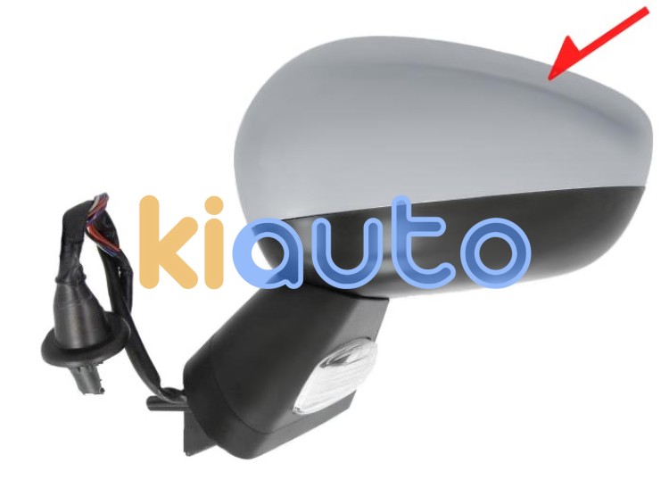 Espejo retrovisor citroen c4 2011-2018 electrico / base negra / termico / carcasa imprimada / izquierdo OE 1608534480