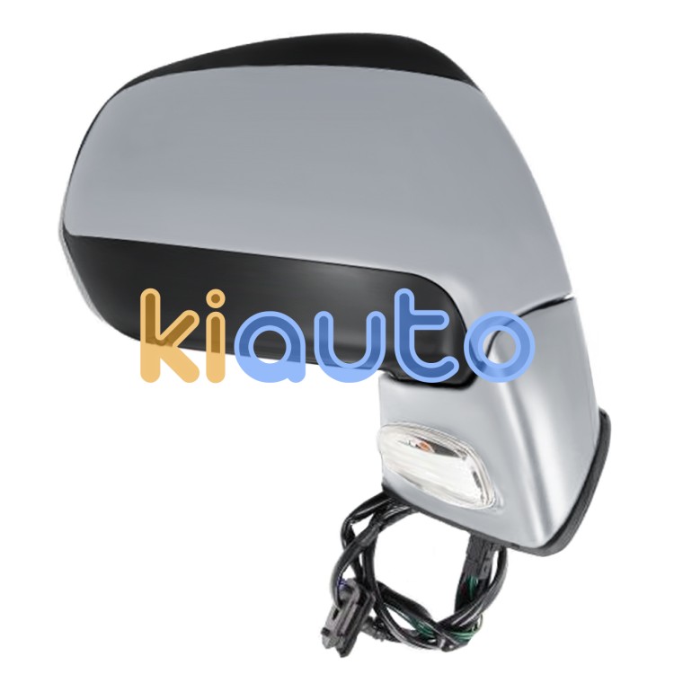 Espejo retrovisor citroen c4 picasso 2006-2010 negro glossy / base imprimada / electrico / termico / piloto intermitente / luz cortesia / abatible electricamente / memoria / sonda / imprimado / derecho OE 8152A9 / 8152A3 / 8153VR