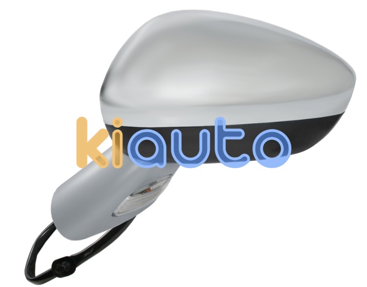 Espejo retrovisor citroen c5 2009-2018 electrico / termico / piloto intermitente / abatible electricamente / carcasa cromada / izquierdo OE 1606404780