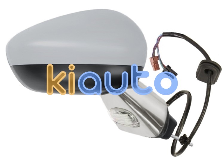 Espejo retrovisor citroen ds3 2016-2019 electrico / base cromada / con sonda / carcasa imprimada / derecho OE 8151PP / 1607214180 / 8151PL