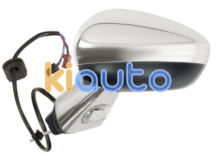 Espejo retrovisor citroen ds3 2016-2019 electrico / base cromada / termico / abatible electricamente / carcasa cromada izquierdo OE 6325G5
