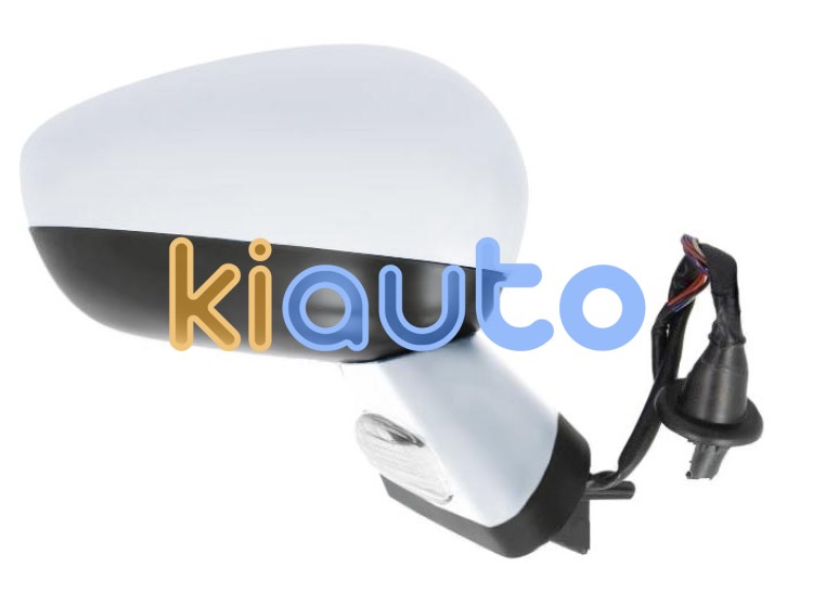 Espejo retrovisor citroen ds4 2011-2011 electrico / base cromada / termico / luz cortesia / abatible electricamente / memoria / con sonda / carcasa cromada / derecho OE 1607031280 / 8152R3 / 8152R5