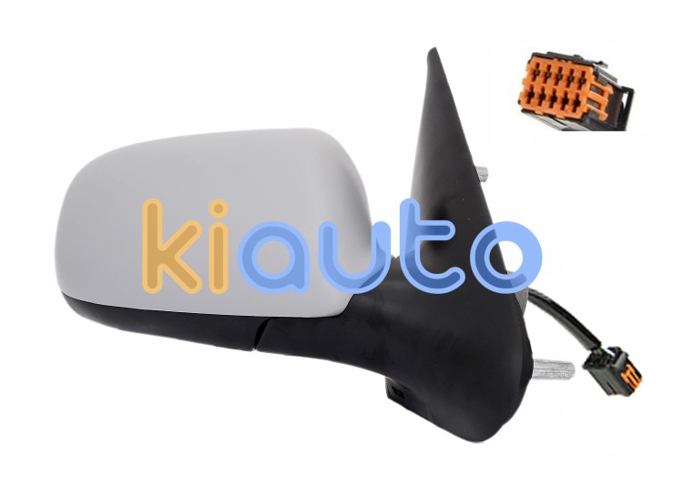 Espejo retrovisor citroen xsara 2000-2003 electrico / conector cuadrado / termico / con sonda / imprimado / derecho OE 8148TH