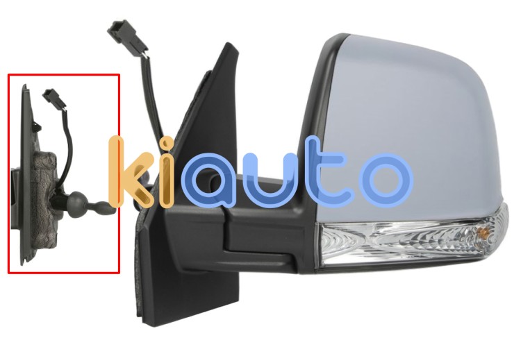Espejo retrovisor fiat doblo 2010-2015 combi / panorama / mecanico / piloto intermitente / imprimado / izquierdo OE 735528054 / 735497882 / 735497886