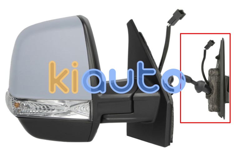 Espejo retrovisor fiat doblo 2015-2022 cargo / mecanico / piloto intermitente / imprimado / derecho OE 0735512764 / 735512764