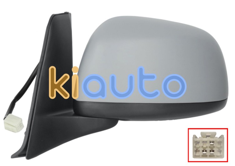 Espejo retrovisor fiat sedici 2006-2013 electrico / termico / imprimado / izquierdo OE 71743599 / 71743615 / 8470279J70ZCC