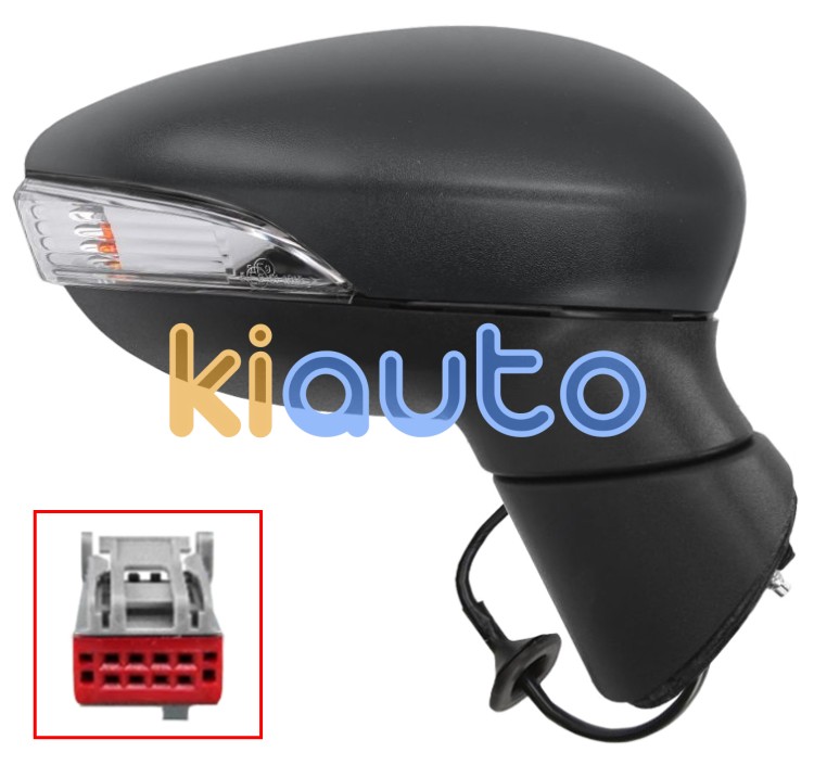 Espejo retrovisor ford fiesta 2008-2013 electrico / termico / piloto intermitente / asferico / derecho OE 1514042 / 8A6117682FB5YYW / 1514084