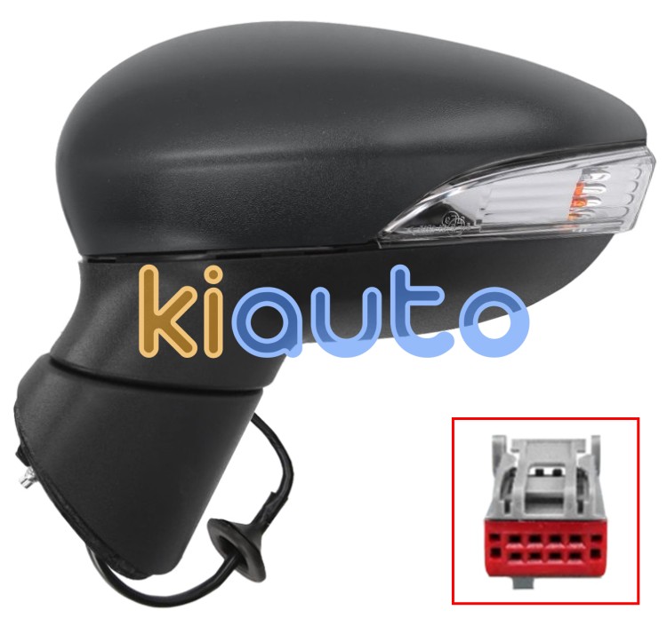 Espejo retrovisor ford fiesta 2008-2013 electrico / termico / piloto intermitente / asferico / izquierdo OE 1514053 / 8A6117683FB5YYW / 1514088