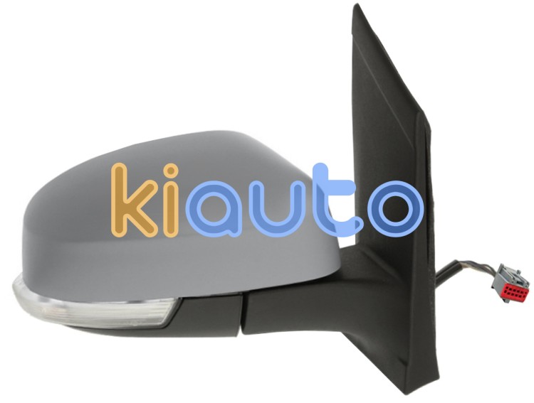 Espejo retrovisor ford focus 2008-2011 electrico / piloto intermitente / luz cortesia / imprimado / derecho OE 1610007 / 1538211 / 8M5117K740AA