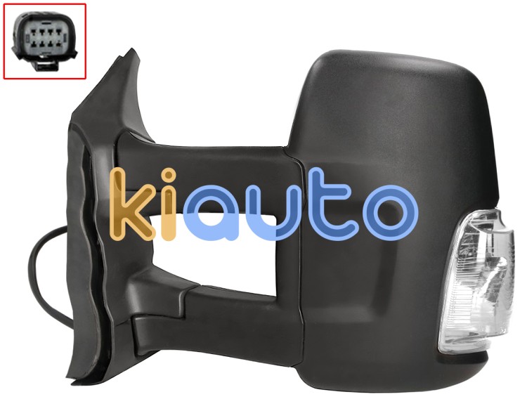 Espejo retrovisor ford transit 2014-2019 brazo largo / electrico / termico / piloto intermitente blanco (wy5w) / izquierdo OE 1911158 / BK17683YK5JA