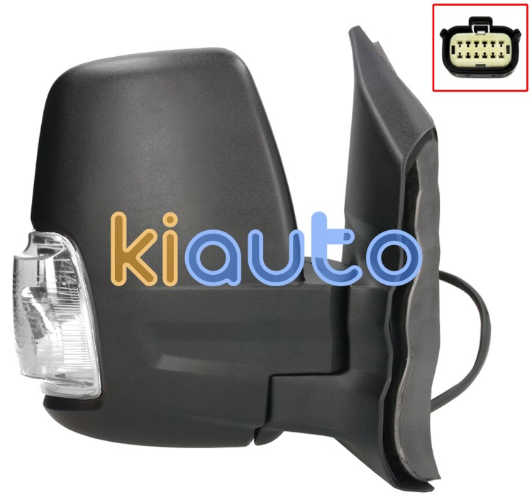Espejo retrovisor ford transit 2019-> brazo corto / electrico / termico / abatible electricamente / piloto intermitente blanco (wy5w) / derecho OE 2365917