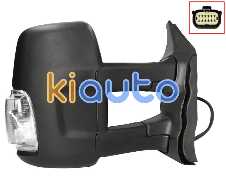 Espejo retrovisor ford transit 2019-> brazo largo / electrico / termico / piloto intermitente blanco (wy5w) / derecho OE 2365943