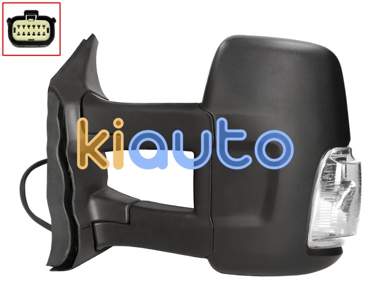 Espejo retrovisor ford transit 2019-> brazo largo / electrico / termico / piloto intermitente blanco (wy5w) / izquierdo OE 2366824