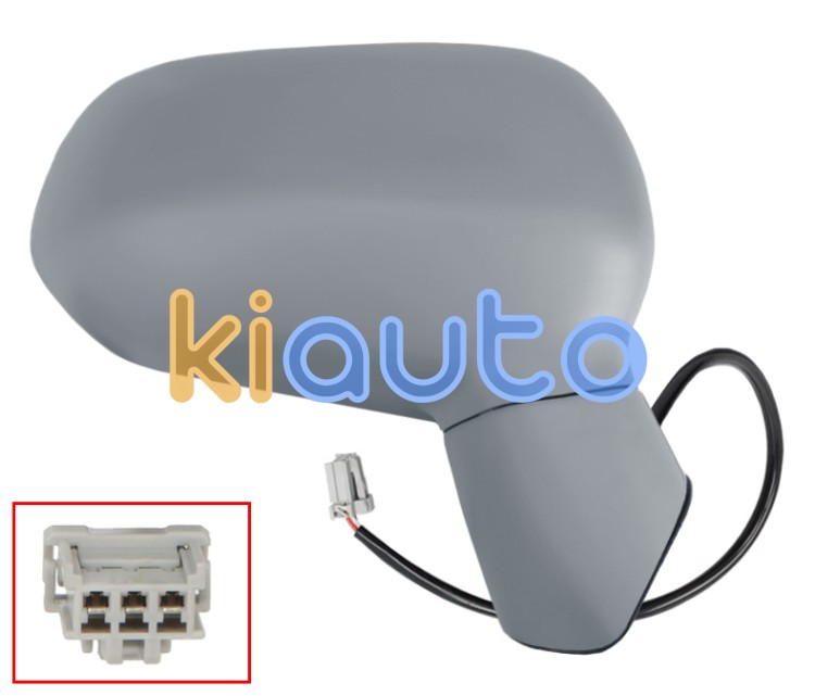 Espejo retrovisor honda jazz 2002-2004 electrico / imprimado / derecho OE 76200SAAG12 / 76200-SAA-G12