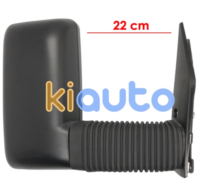 Espejo retrovisor iveco daily 1999-2006 brazo 22cm / manual / 2 cristales / derecho OE 500325744