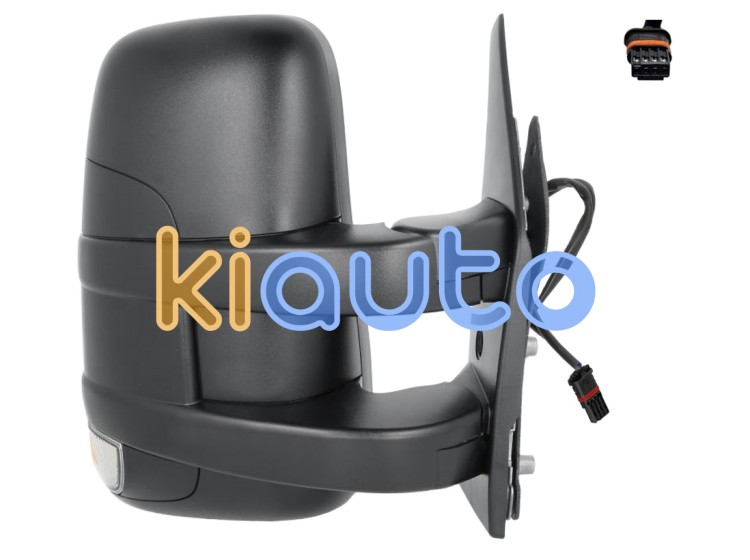 Espejo retrovisor iveco daily 2006-2012 brazo corto / manual / piloto intermitente / derecho OE 3800413