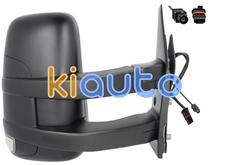 Espejo retrovisor iveco daily 2006-2012 brazo largo / manual / piloto intermitente / antena / derecho OE 3800422