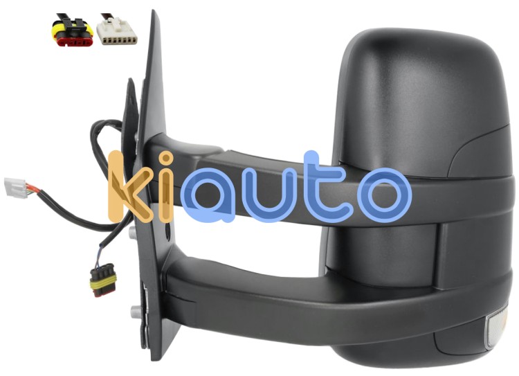 Espejo retrovisor iveco daily 2012-2014 brazo largo / electrico / termico / piloto intermitente / izquierdo