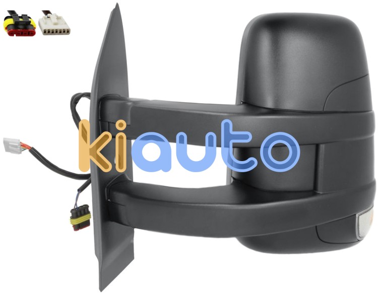 Espejo retrovisor iveco daily 2019-> brazo largo / electrico / termico / piloto intermitente / con sonda / izquierdo OE 5801681268 / 5802029776 / 5802029799