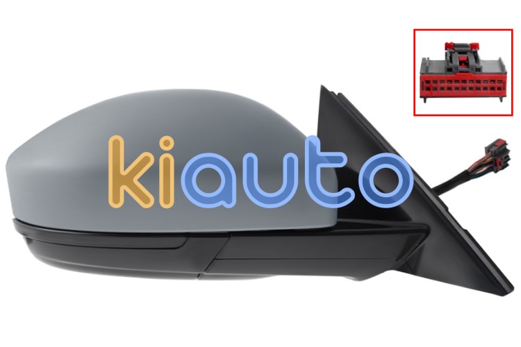 Espejo retrovisor jaguar e-pace 2017-2020 electrico / termico / luz cortesia / imprimado / derecho OE J9C8361 / J9C9219 / T4A17335