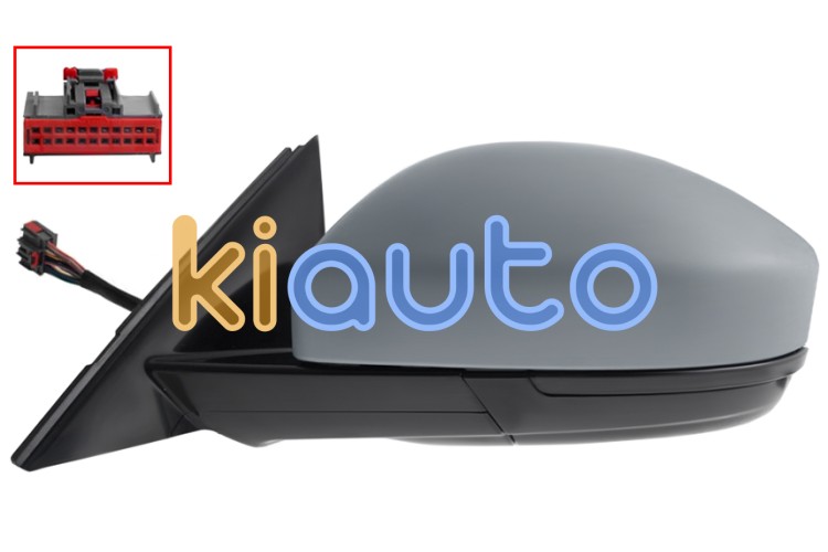 Espejo retrovisor jaguar e-pace 2020-2025 electrico / termico / luz cortesia / con sonda / imprimado / izquierdo OE J9C8363 / J9C9220 / T4A17336