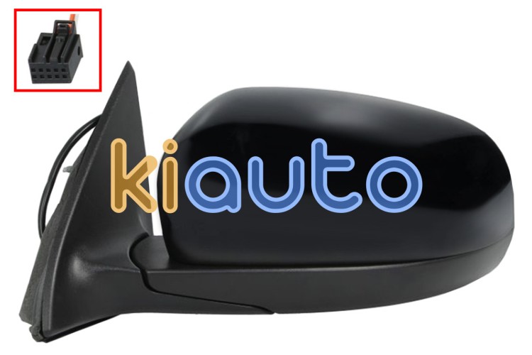 Espejo retrovisor jeep cherokee 2013-2018 electrico / termico / negro glossy / izquierdo OE 68325351AA / 1VF37TZZAD