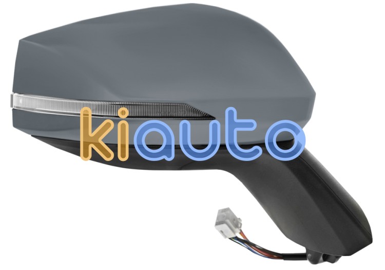 Espejo retrovisor kia sportage 2021-> base negra texturizada / electrico / termico / piloto intermitente / abatible electricamente / side assist / imprimado / derecho OE 87627-R2000 / 87620-R2040 / 87621-R2310