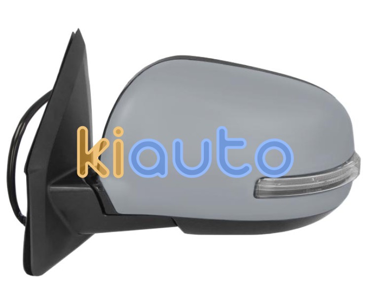 Espejo retrovisor mitsubishi asx 2016-2017 modelo con piloto intermitente / electrico / termico / abatible electricamente / imprimado / izquierdo OE 1609741880 / 7632A807 / 7632B543